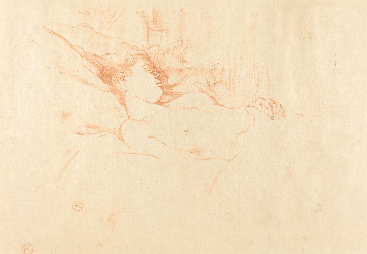 Il sonno da Henri de Toulouse Lautrec