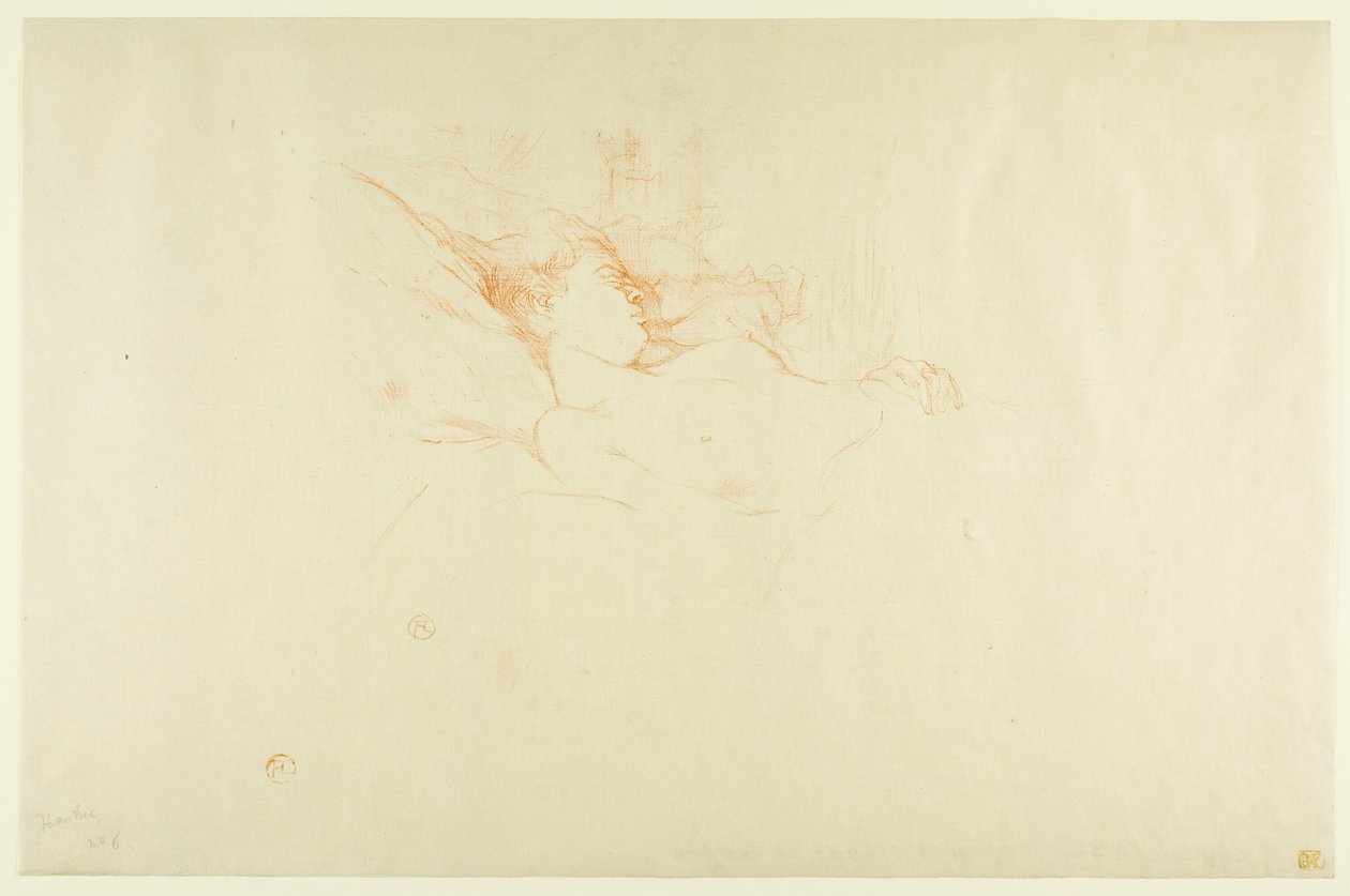 Sonno da Henri de Toulouse-Lautrec