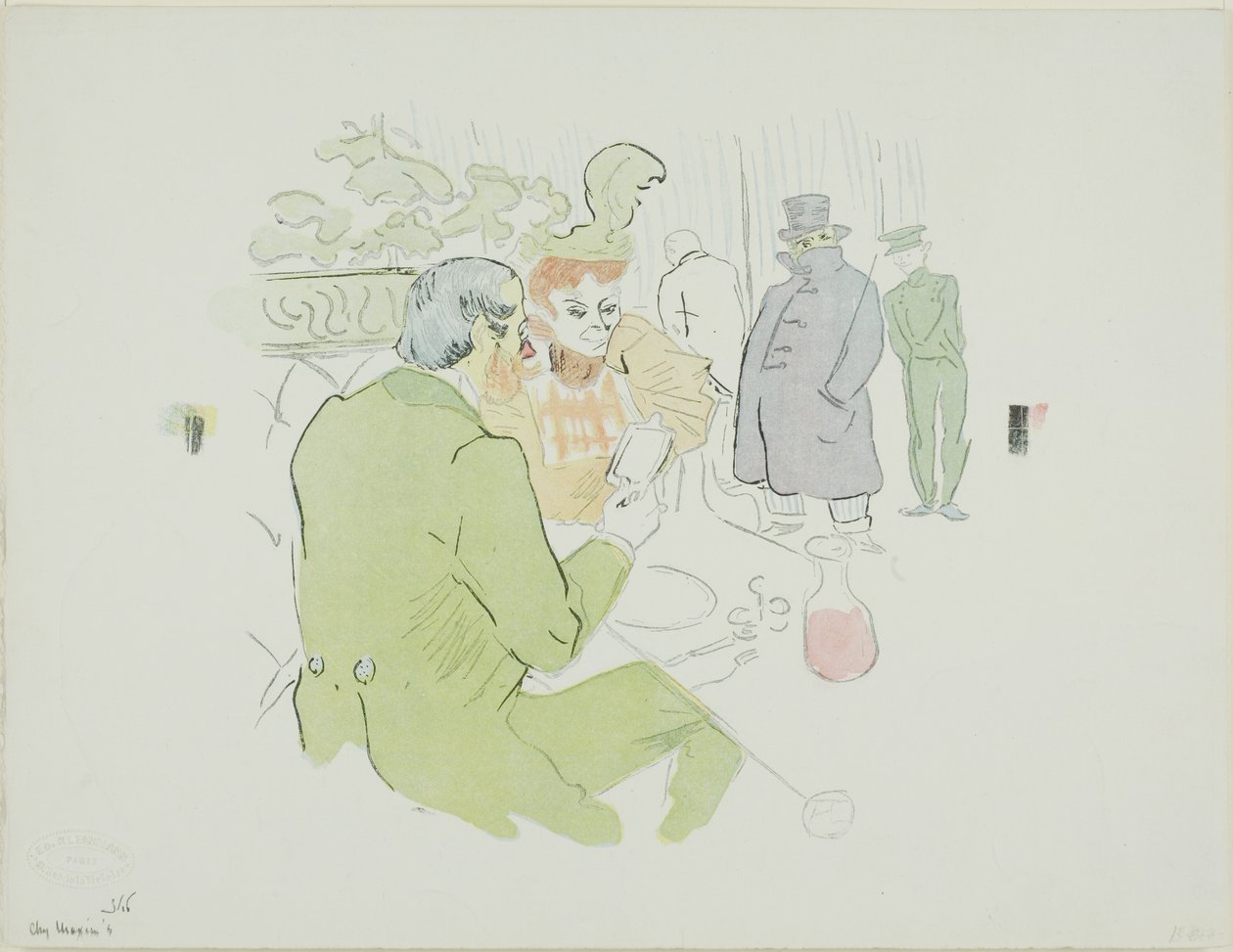 Snobismo da Henri de Toulouse Lautrec
