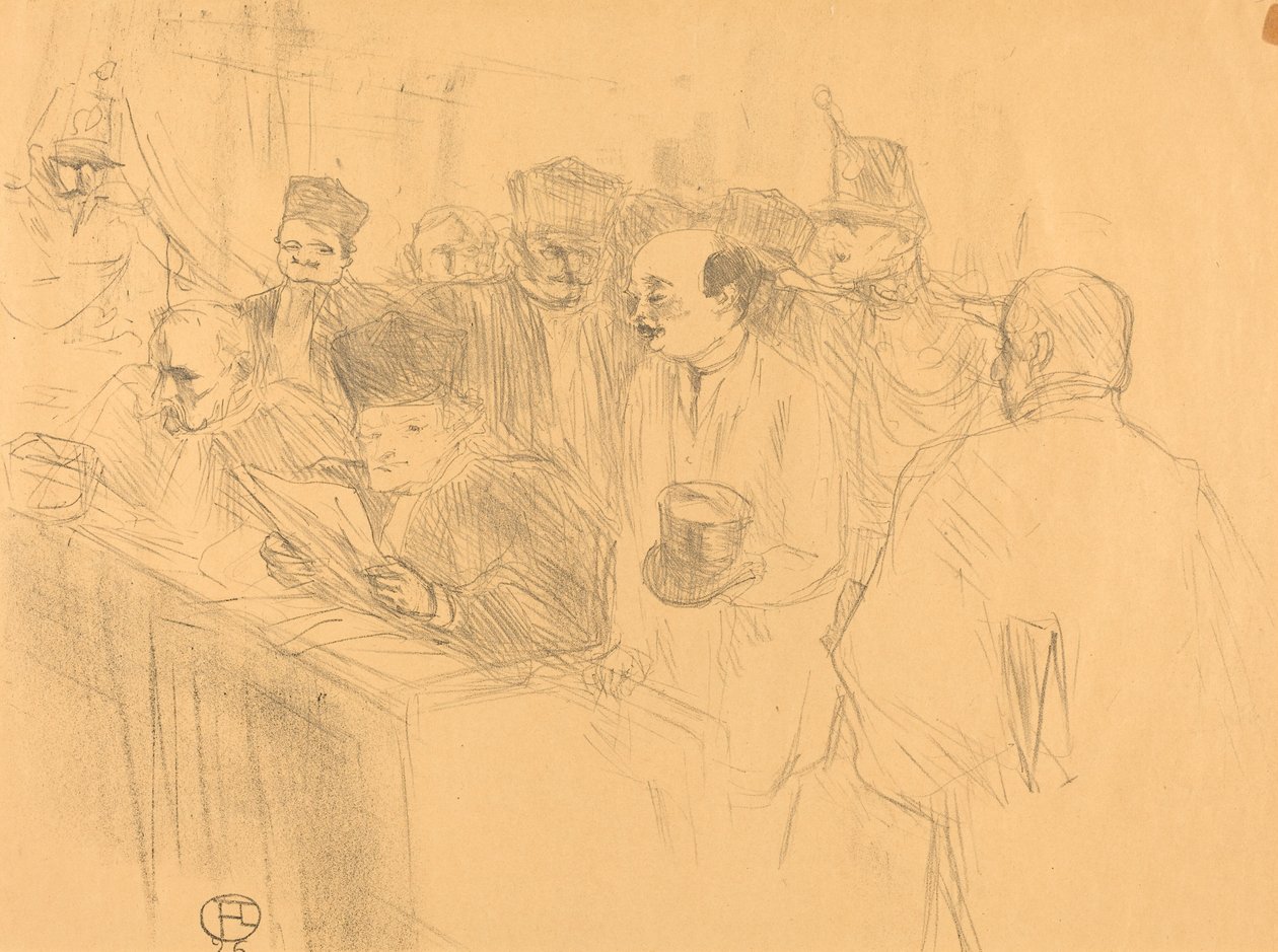 Deposizione Soudais da Henri de Toulouse Lautrec