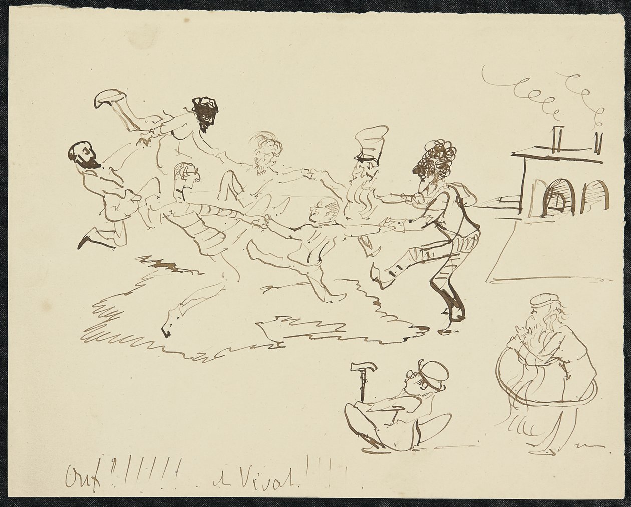 Sommergimento, 1881 da Henri de Toulouse Lautrec