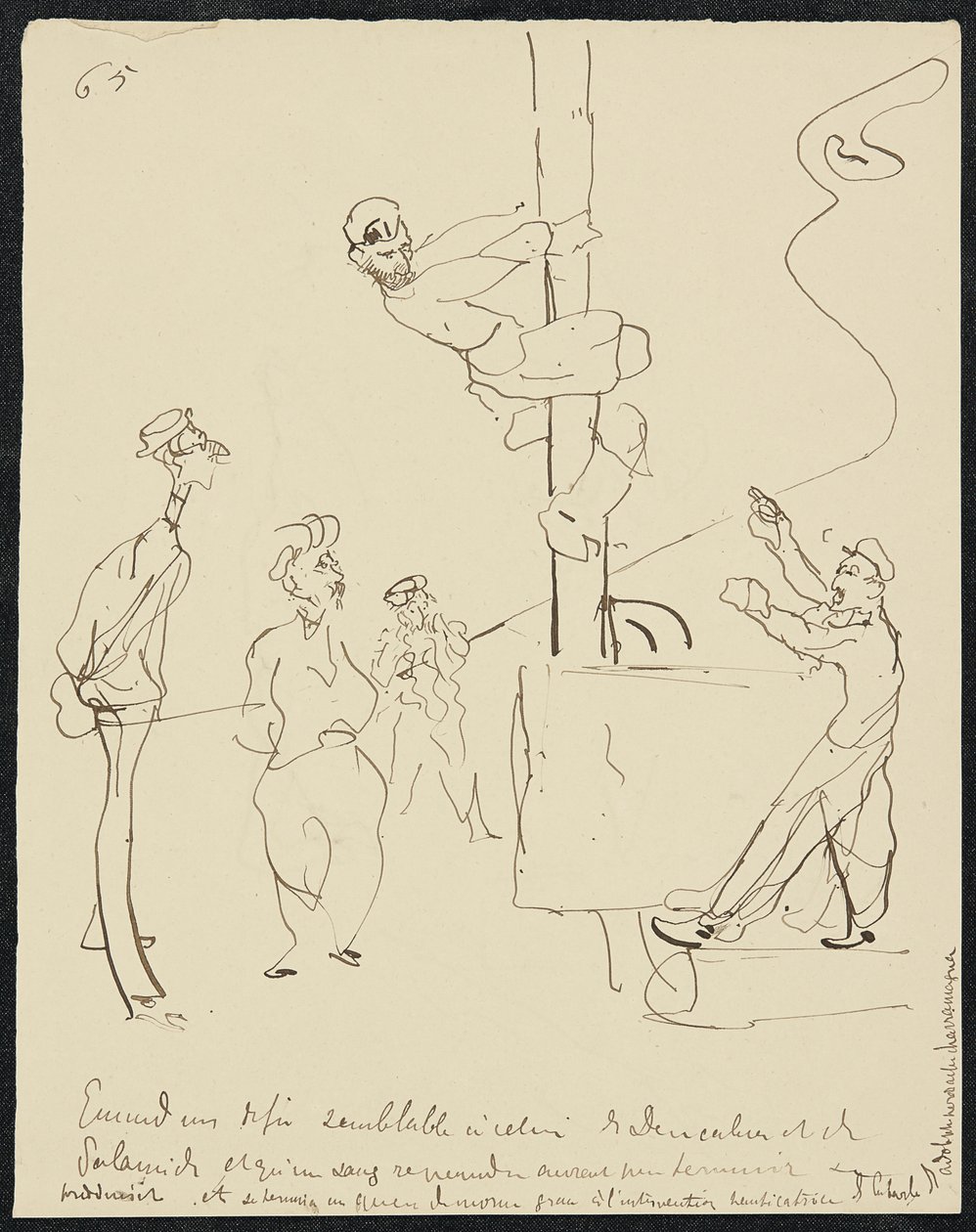 Sommergimento, 1881 da Henri de Toulouse Lautrec