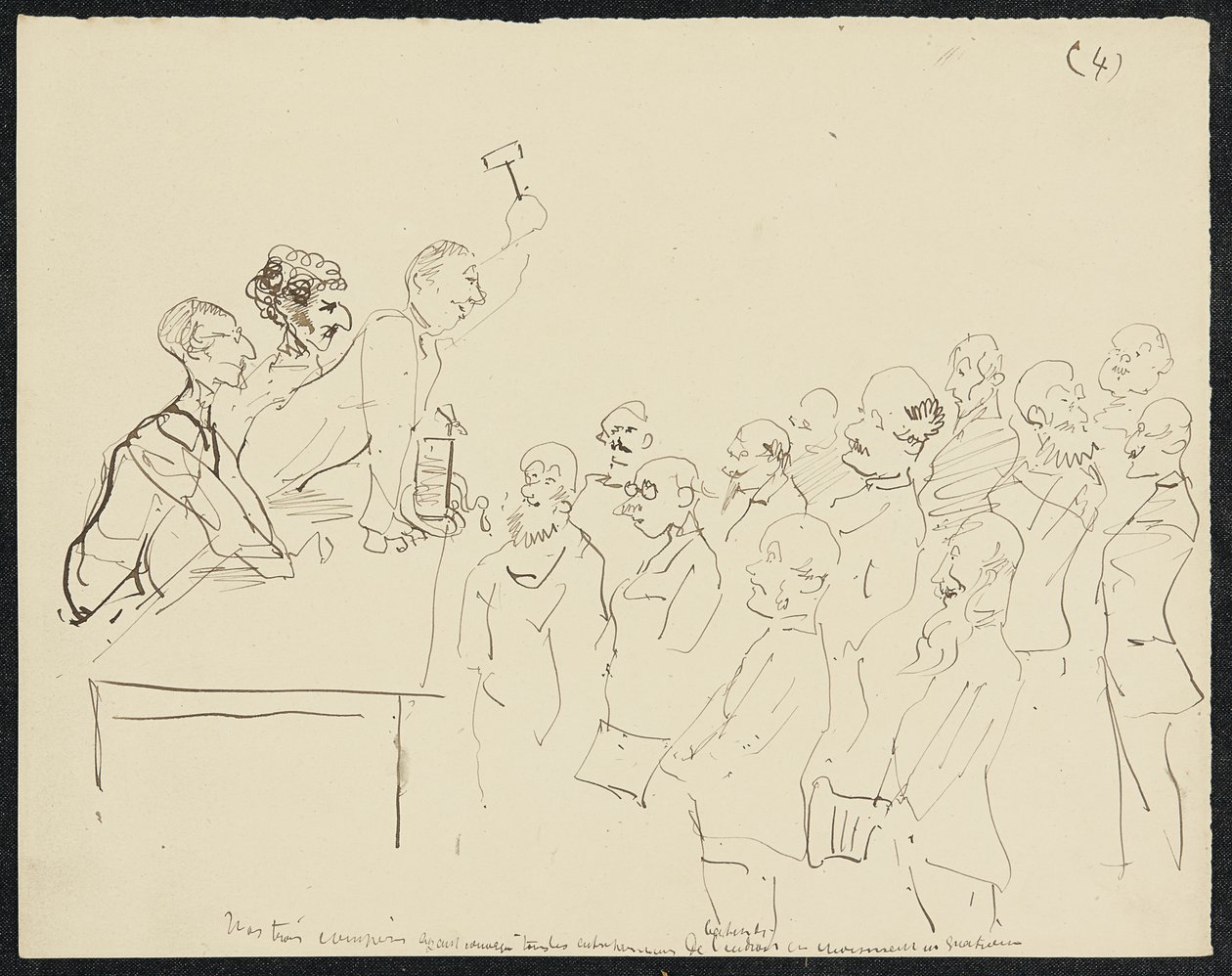 Sommergimento, 1881 da Henri de Toulouse Lautrec