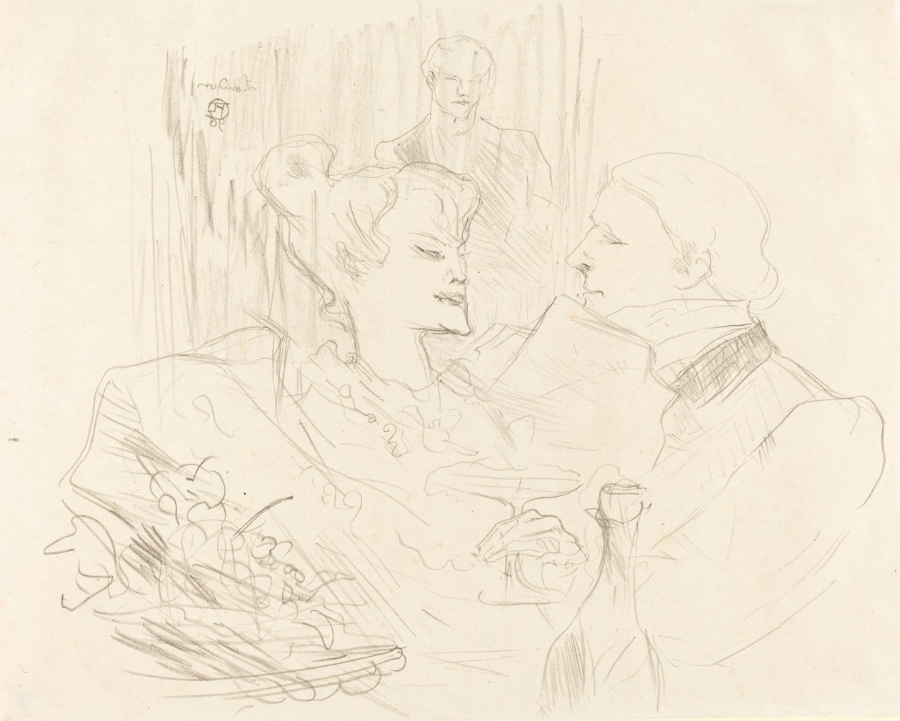 Cena a Londra da Henri de Toulouse Lautrec