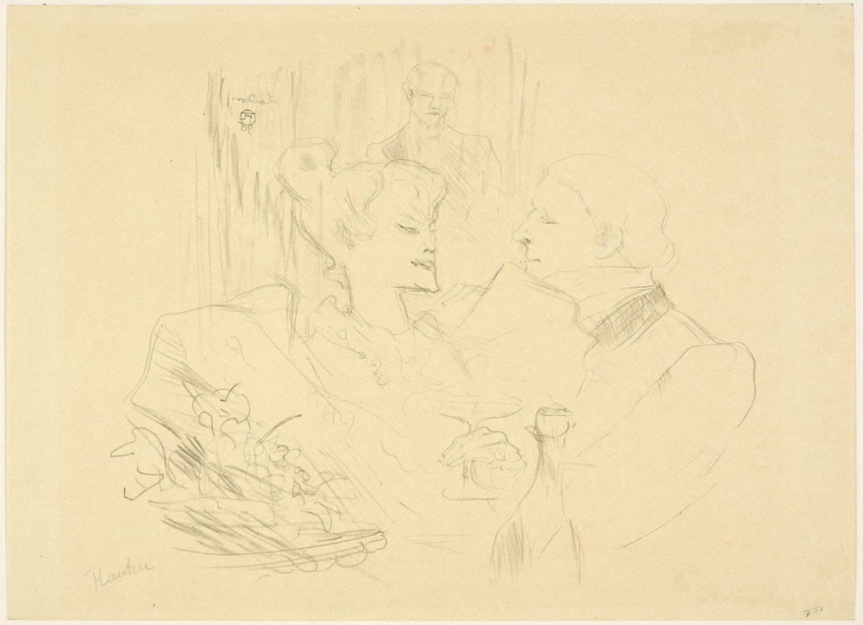 Cena a Londra da Henri de Toulouse Lautrec