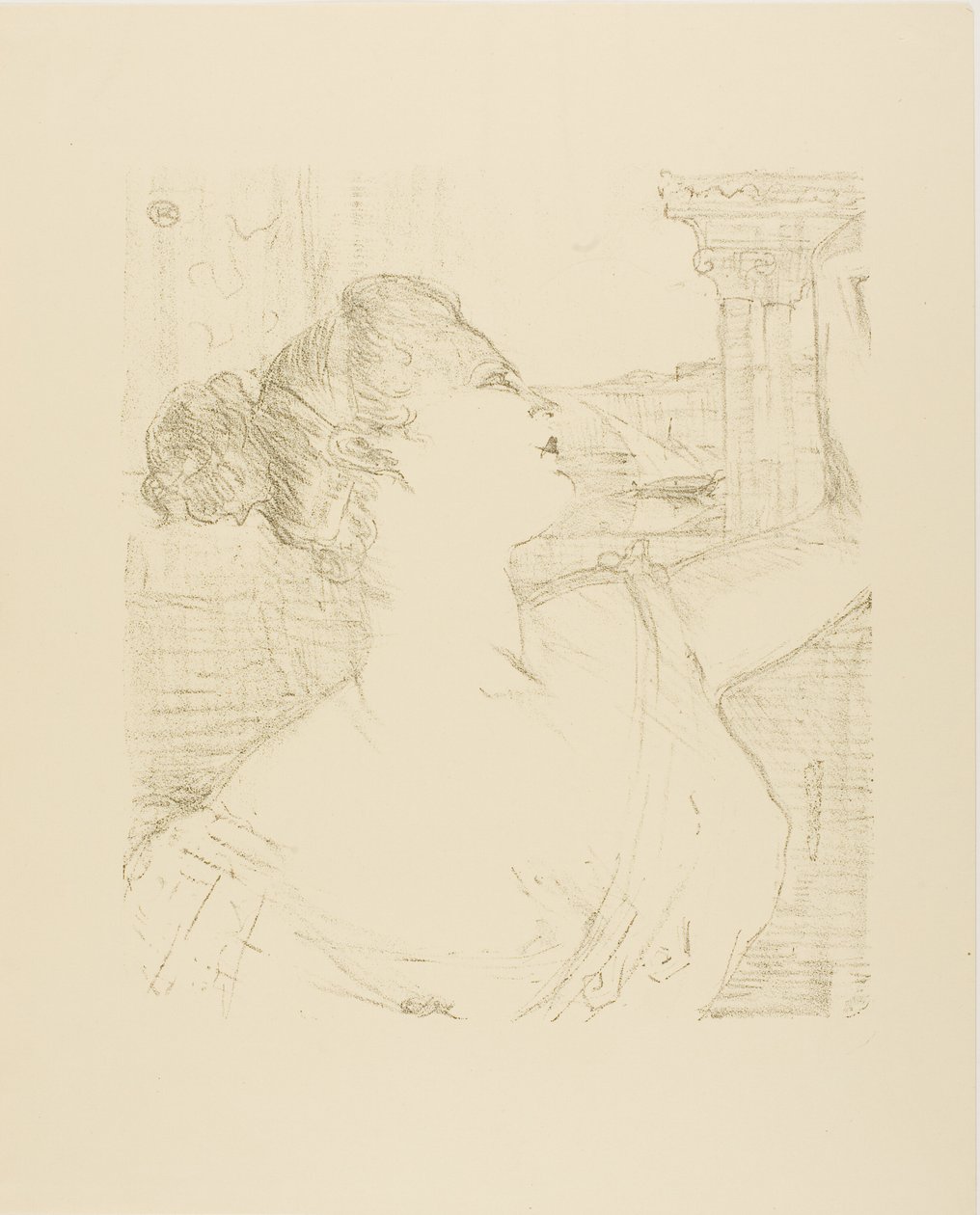 Sybil Sanderson, da Tredici Litografie da Henri de Toulouse Lautrec