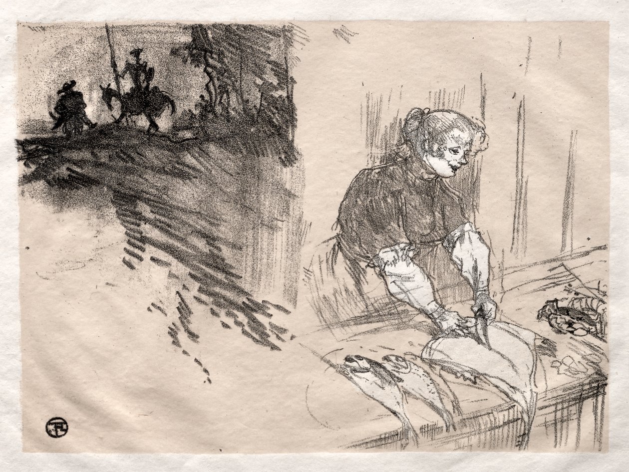 Le brevi gioie: Copertina da Henri de Toulouse Lautrec