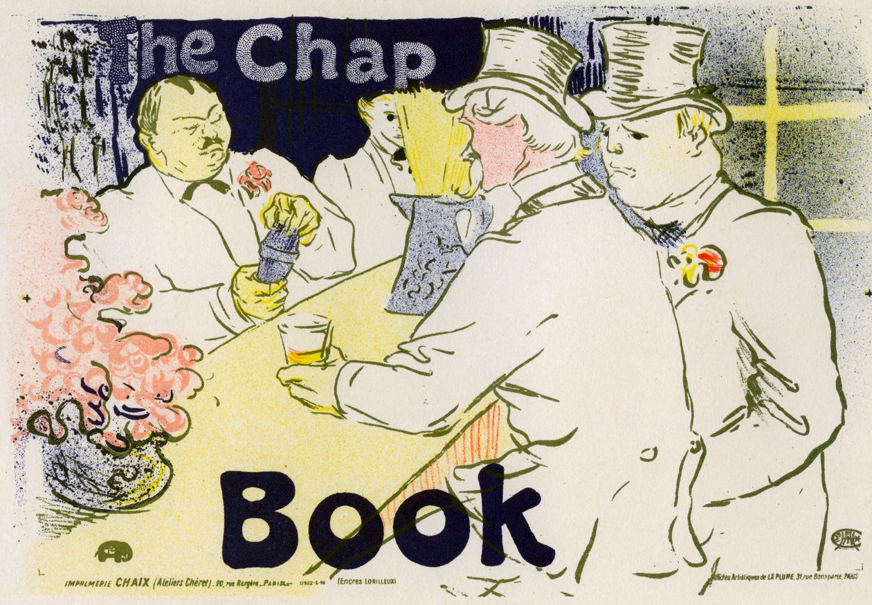 The Chap Book, 1896 da Henri de Toulouse Lautrec