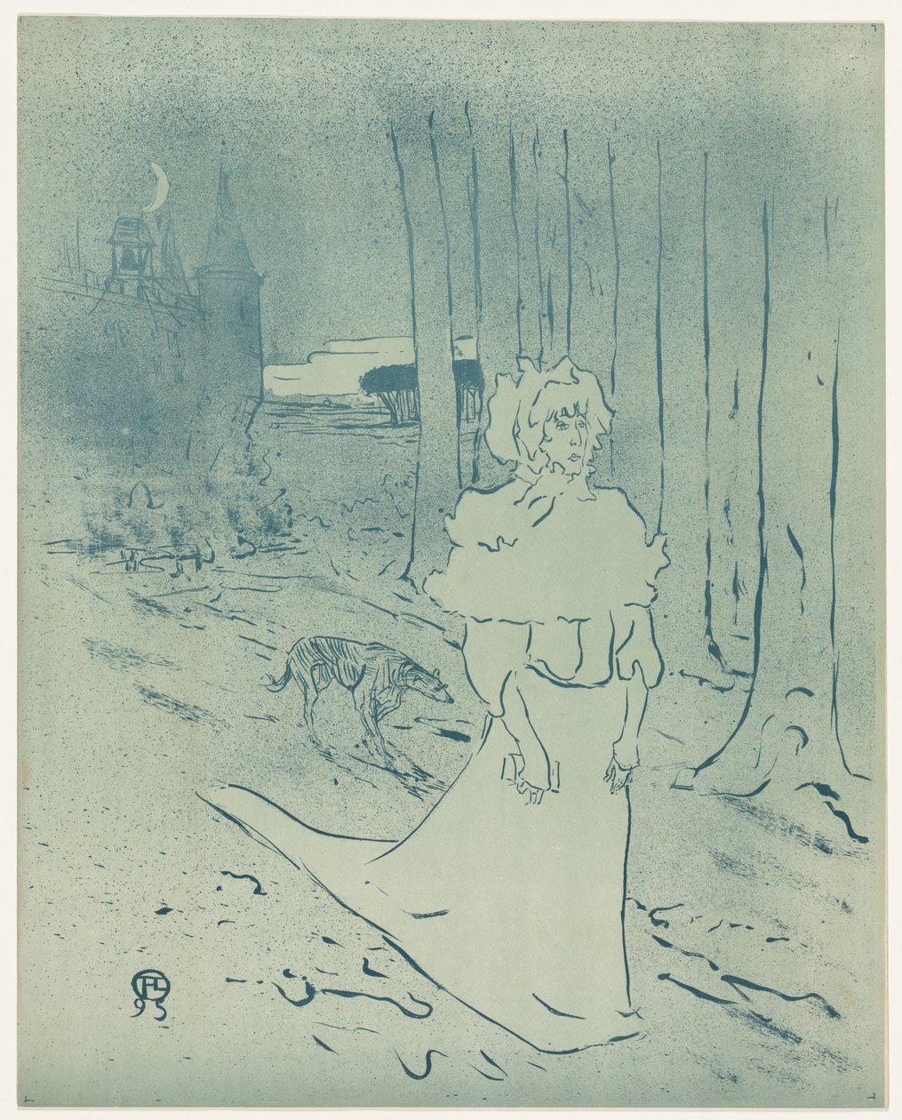 La Castellana o il Tocsin da Henri de Toulouse Lautrec