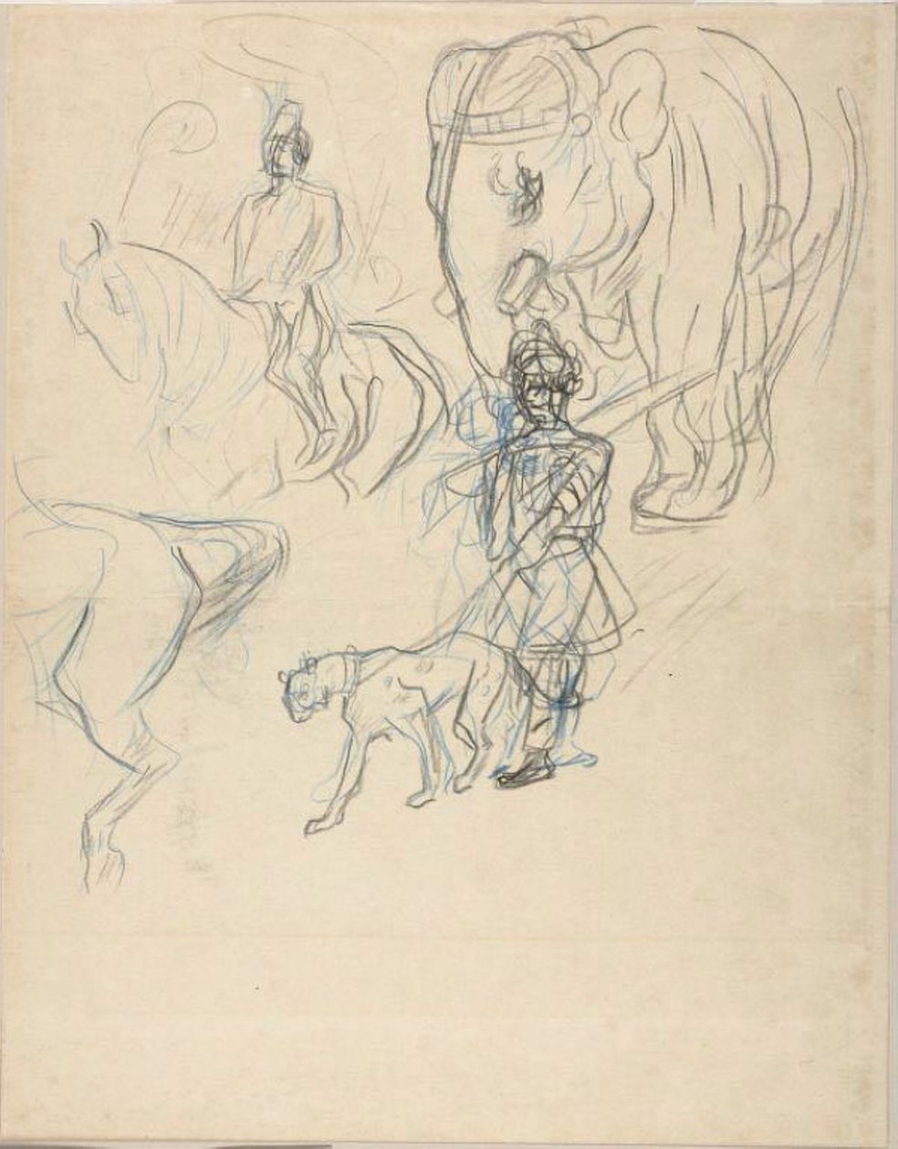Il corteo del Rajah da Henri de Toulouse Lautrec