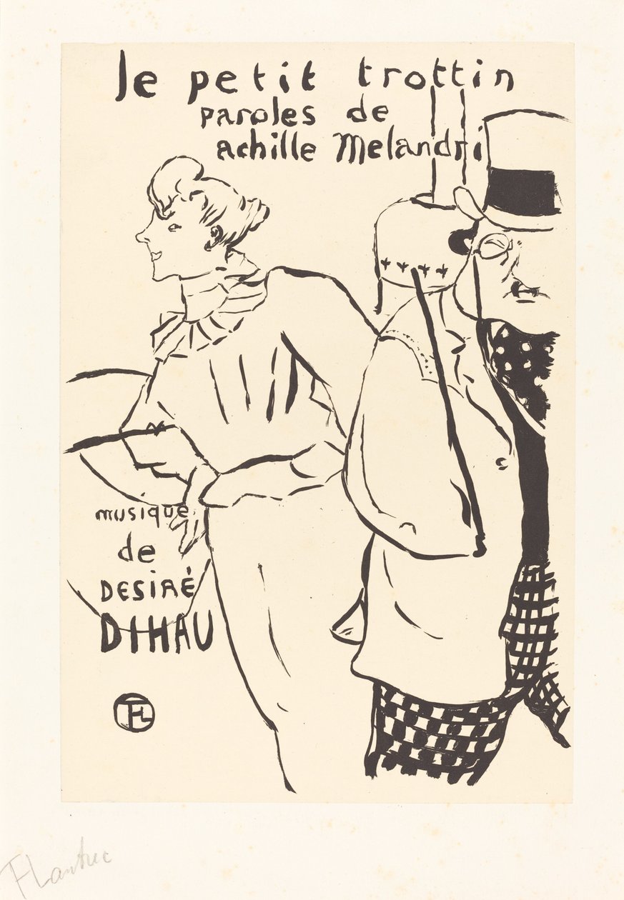 La piccola fattorina da Henri de Toulouse Lautrec
