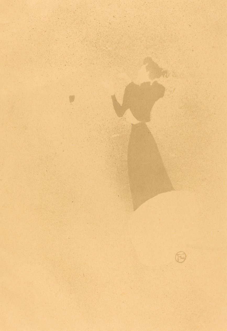 La Modista - Renée Vert da Henri de Toulouse Lautrec