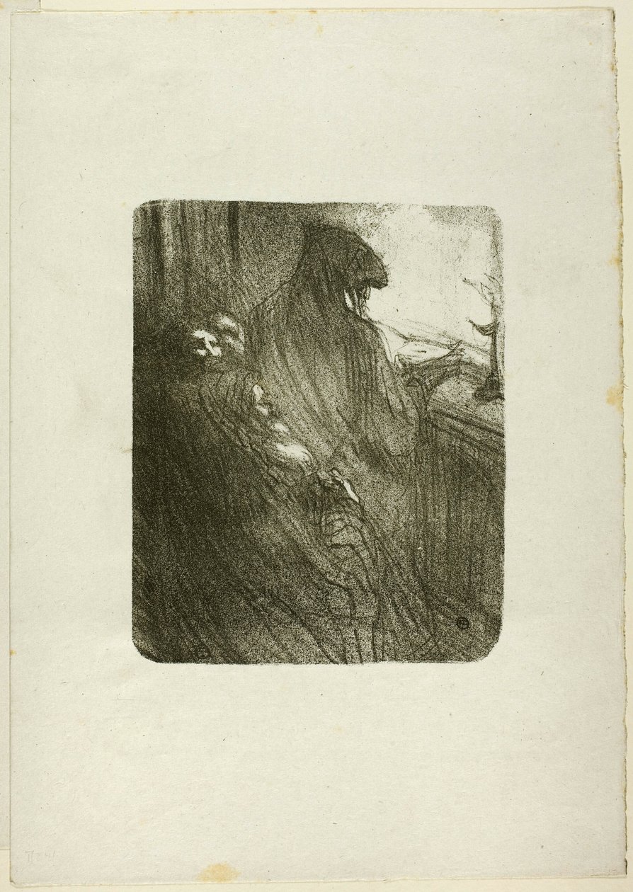 La preghiera degli ebrei polacchi, da Au Pied du Sinaï da Henri de Toulouse Lautrec