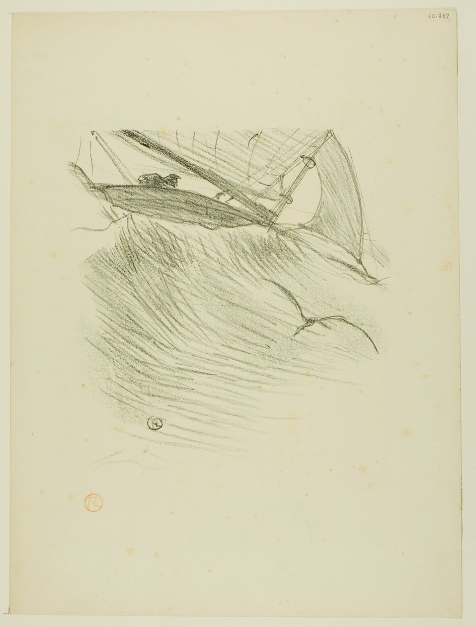 Le rondini di mare, da Mélodies de Désiré Dihau da Henri de Toulouse Lautrec