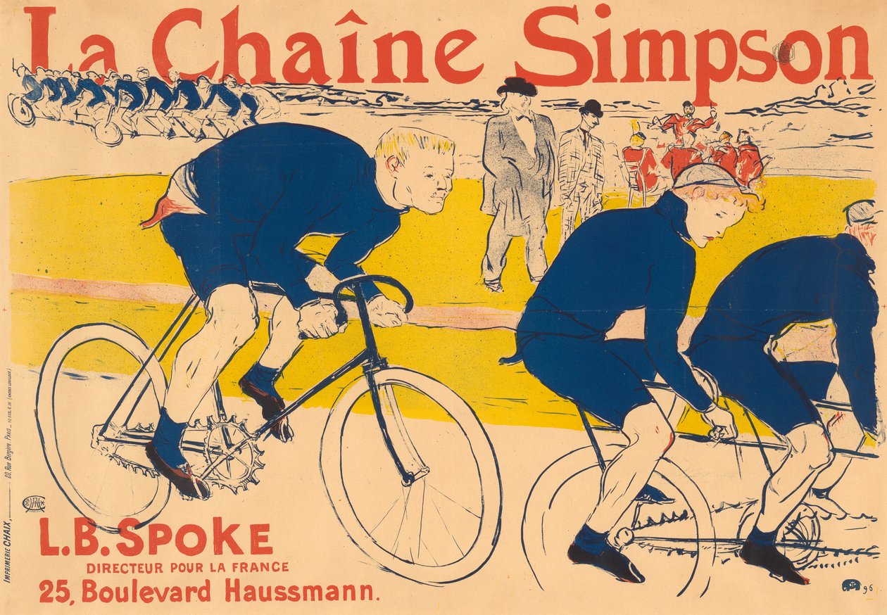 La catena di Simpson da Henri de Toulouse Lautrec