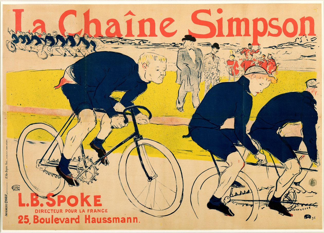 La catena Simpson da Henri de Toulouse Lautrec