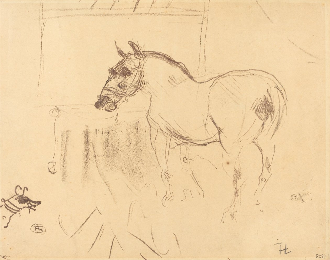 Il piccolo pony di Calmèse da Henri de Toulouse Lautrec