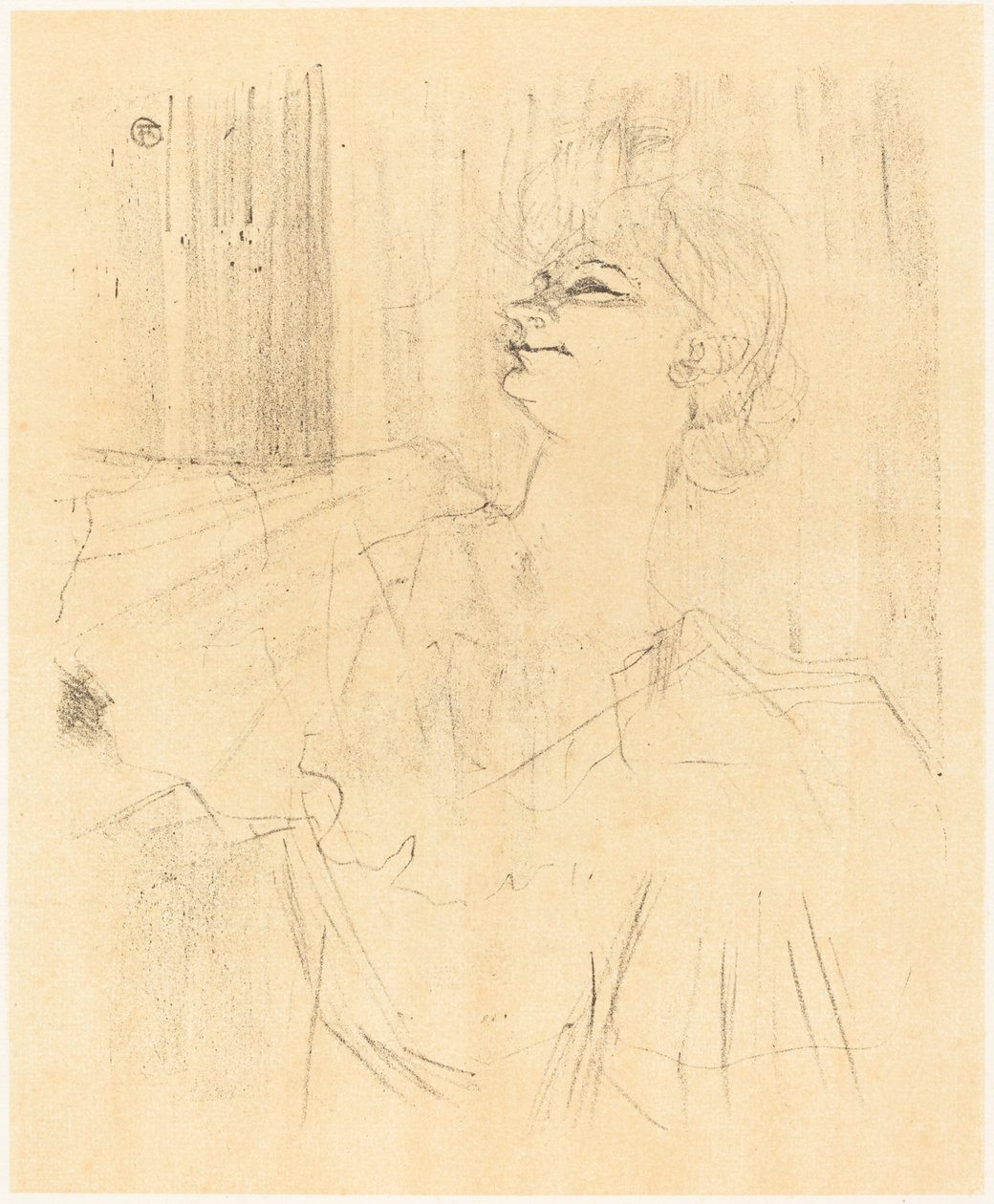A Menilmontant da Bruant da Henri de Toulouse Lautrec