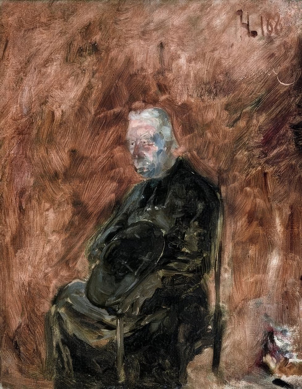 Un ecclesiastico da Henri de Toulouse Lautrec