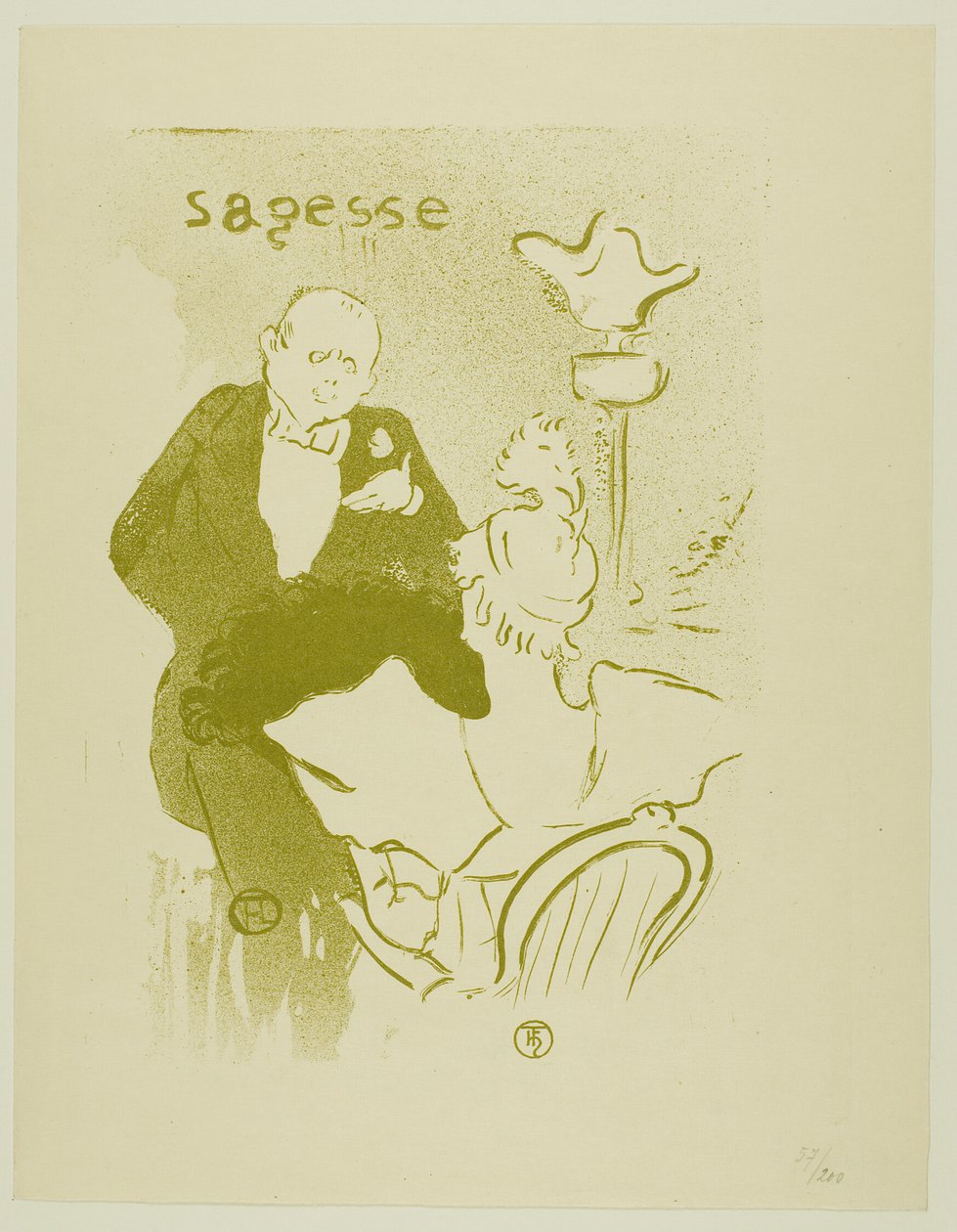 La saggezza da Henri de Toulouse Lautrec
