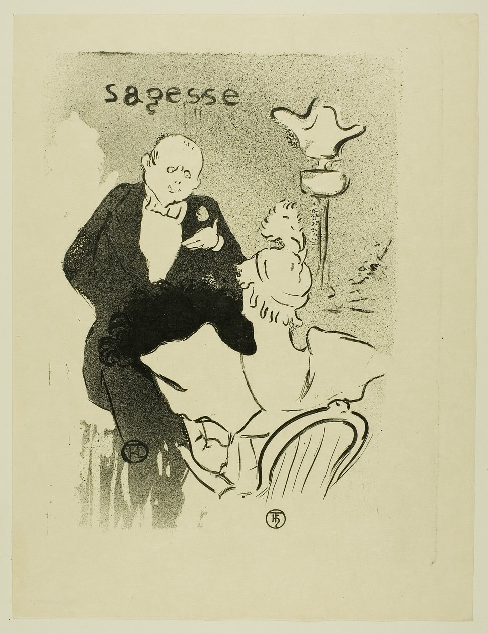 La saggezza da Henri de Toulouse-Lautrec