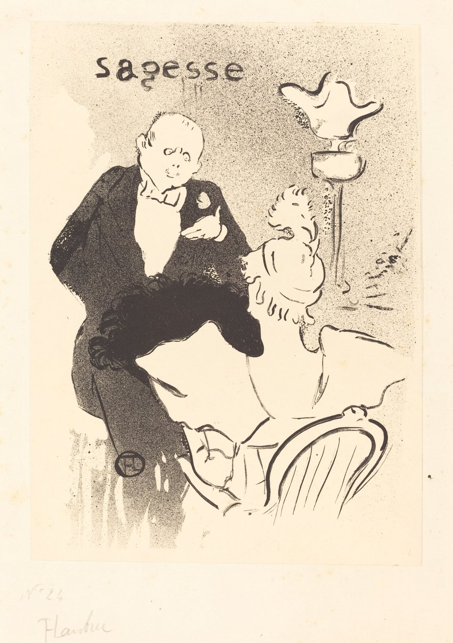 Saggezza da Henri de Toulouse Lautrec