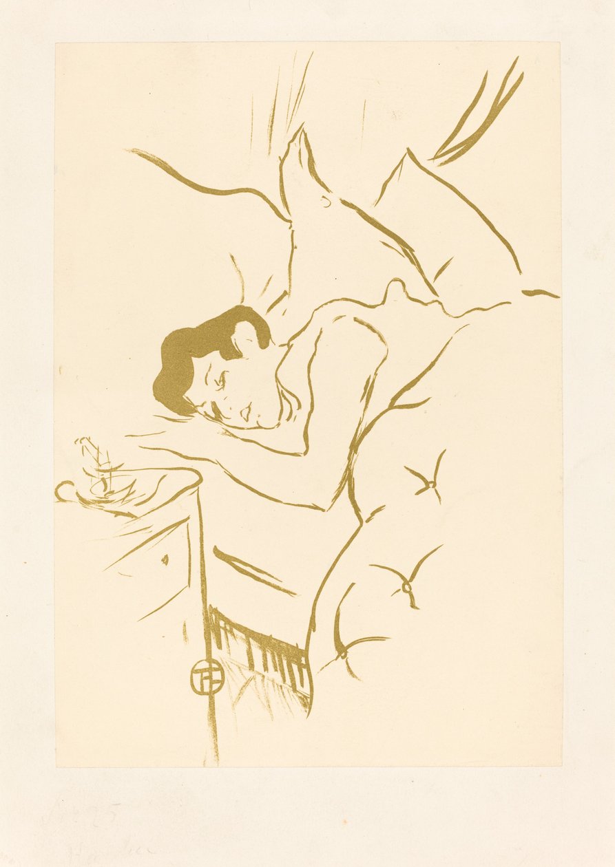 La Tua Bocca (Ta bouche) da Henri de Toulouse Lautrec