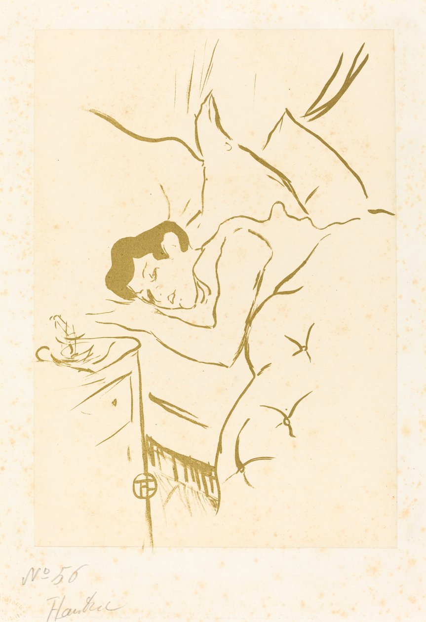 La tua bocca, 1893 da Henri de Toulouse Lautrec