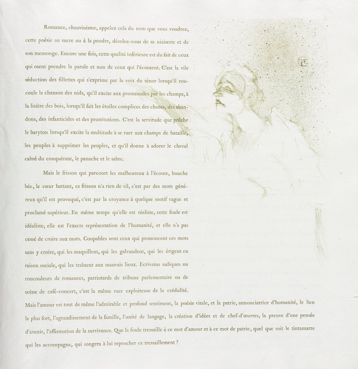 Yvette Guilbert - Serie Francese: No. 12 da Henri de Toulouse Lautrec