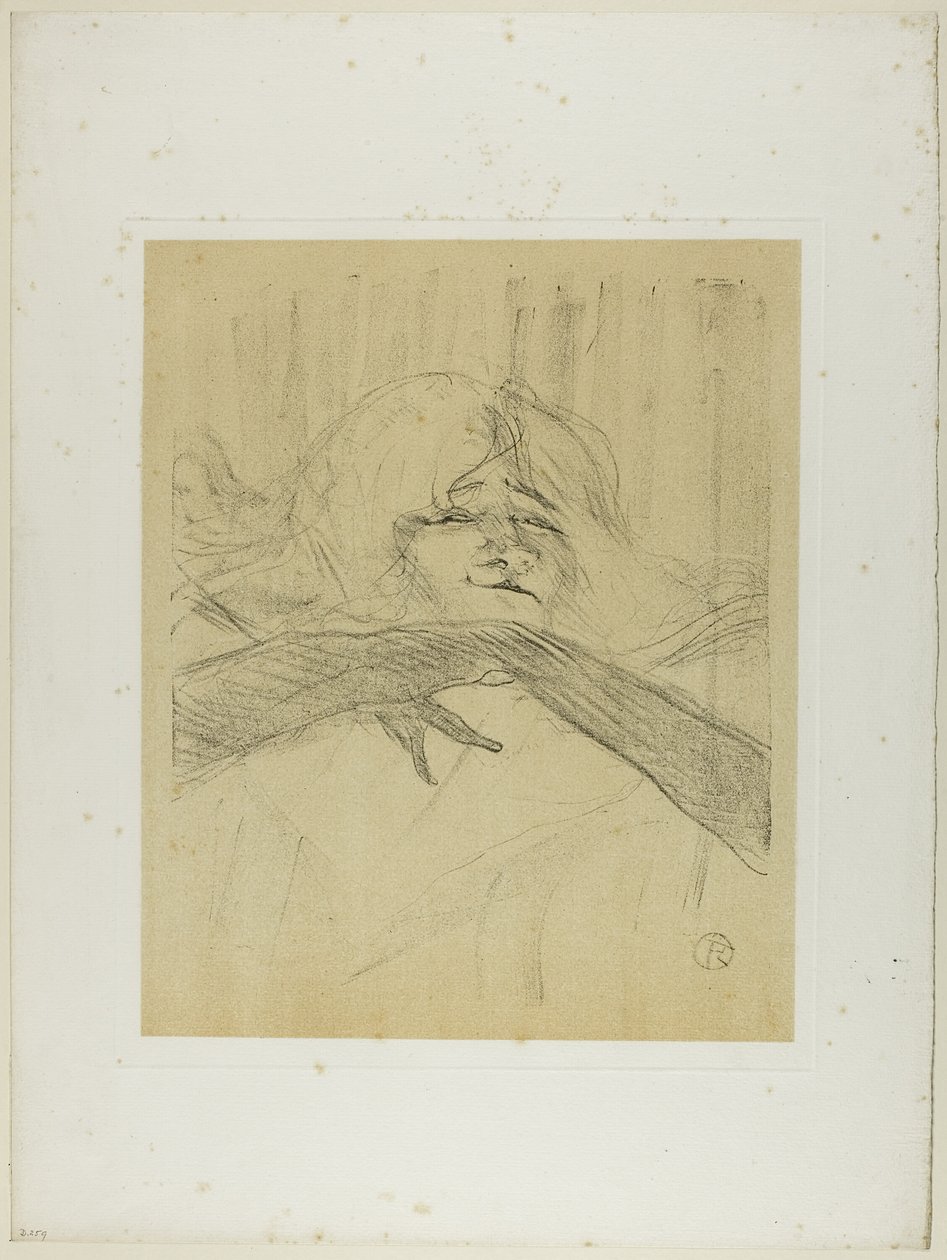 Yvette Guilbert - "Linger, Longer, Loo", di Yvette Guilbert da Henri de Toulouse Lautrec