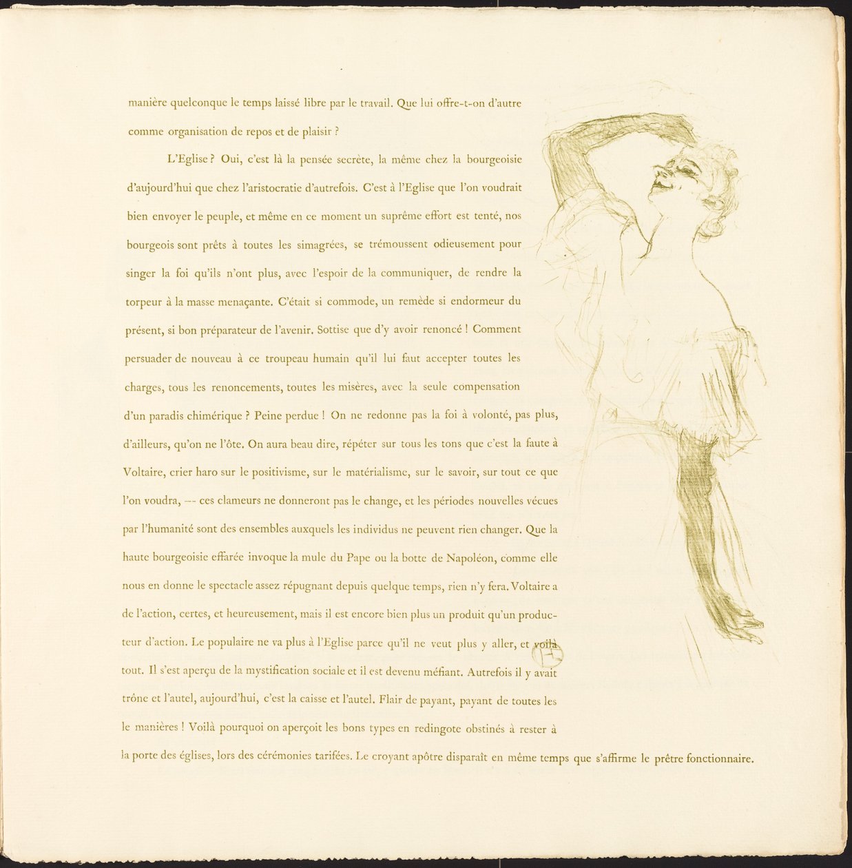 Yvette Guilbert da Henri de Toulouse Lautrec