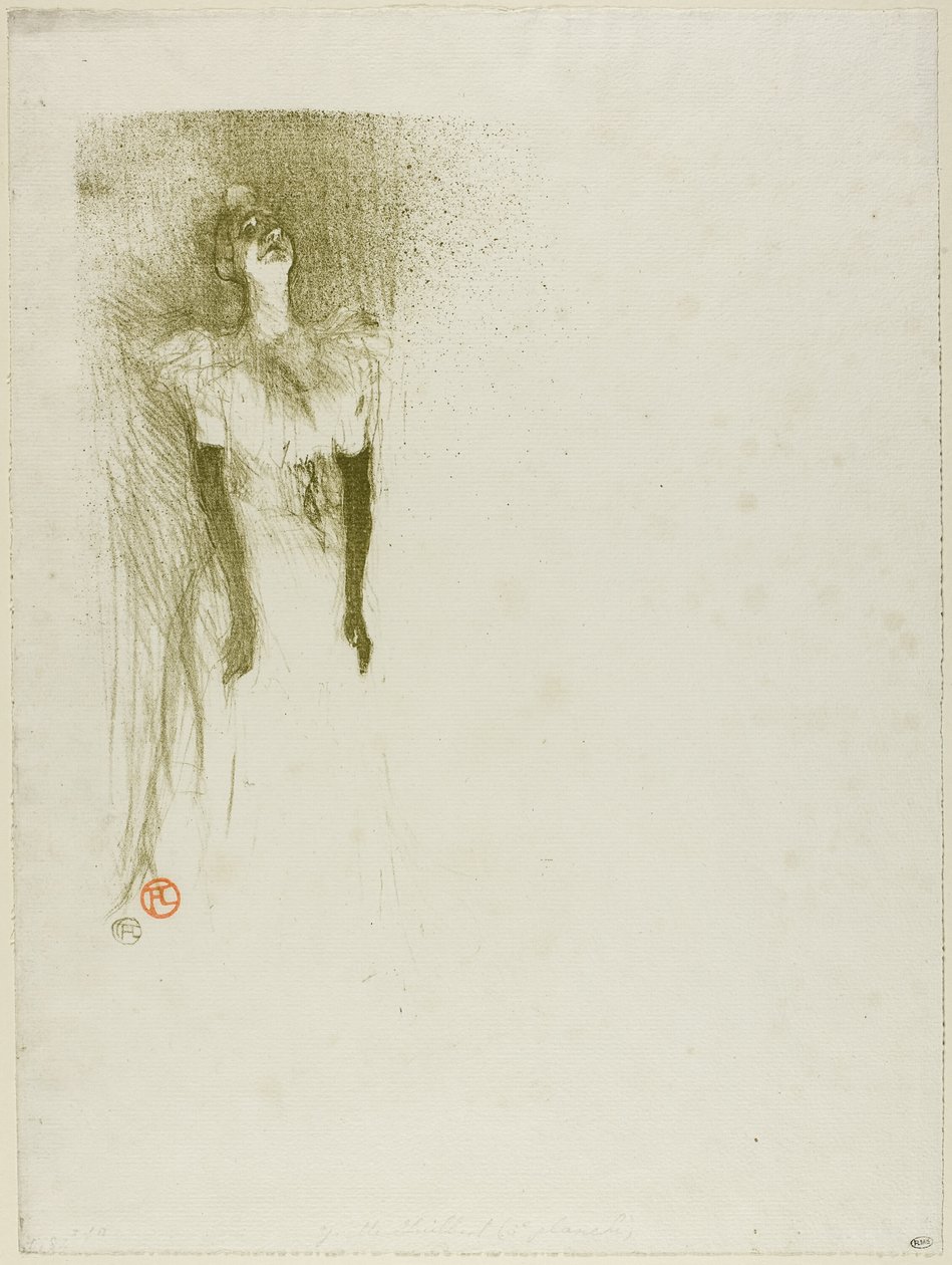 Yvette Guilbert da Henri de Toulouse Lautrec