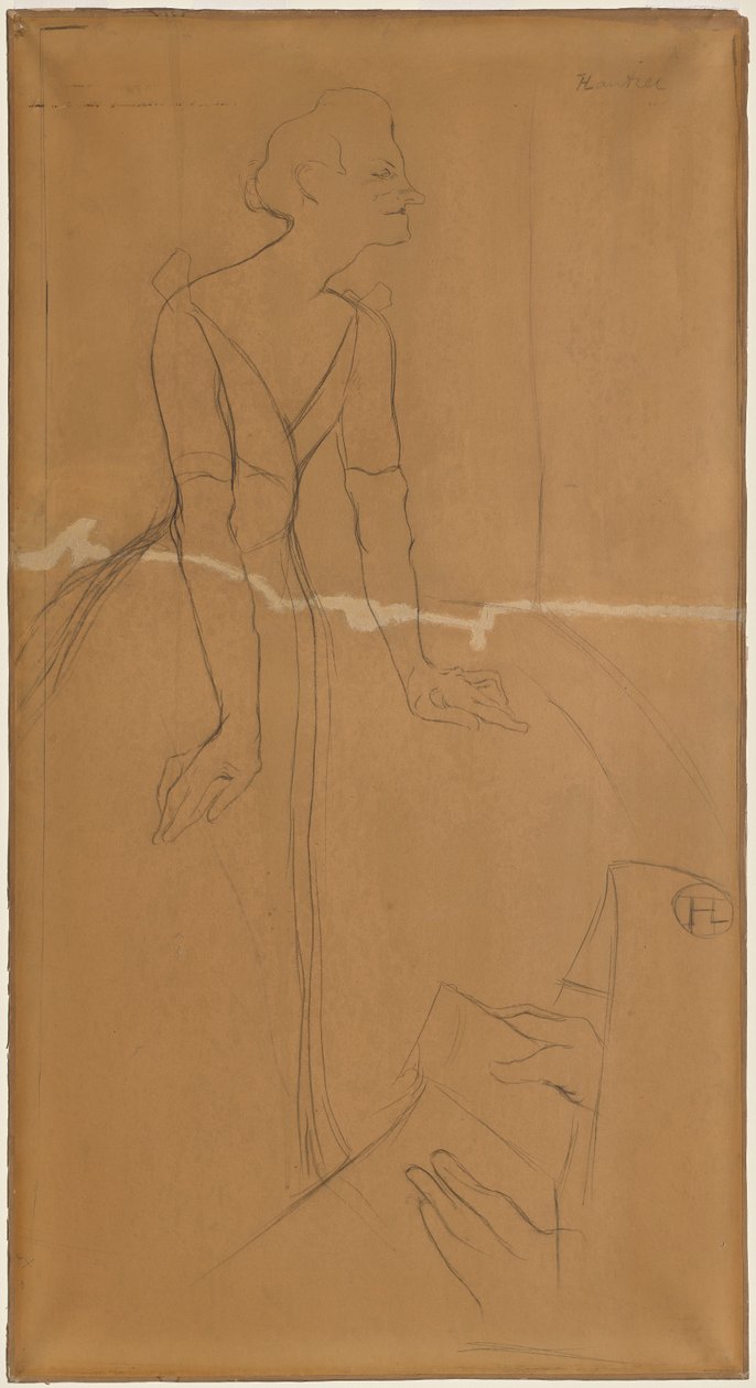 Yvette Guilbert da Henri de Toulouse Lautrec
