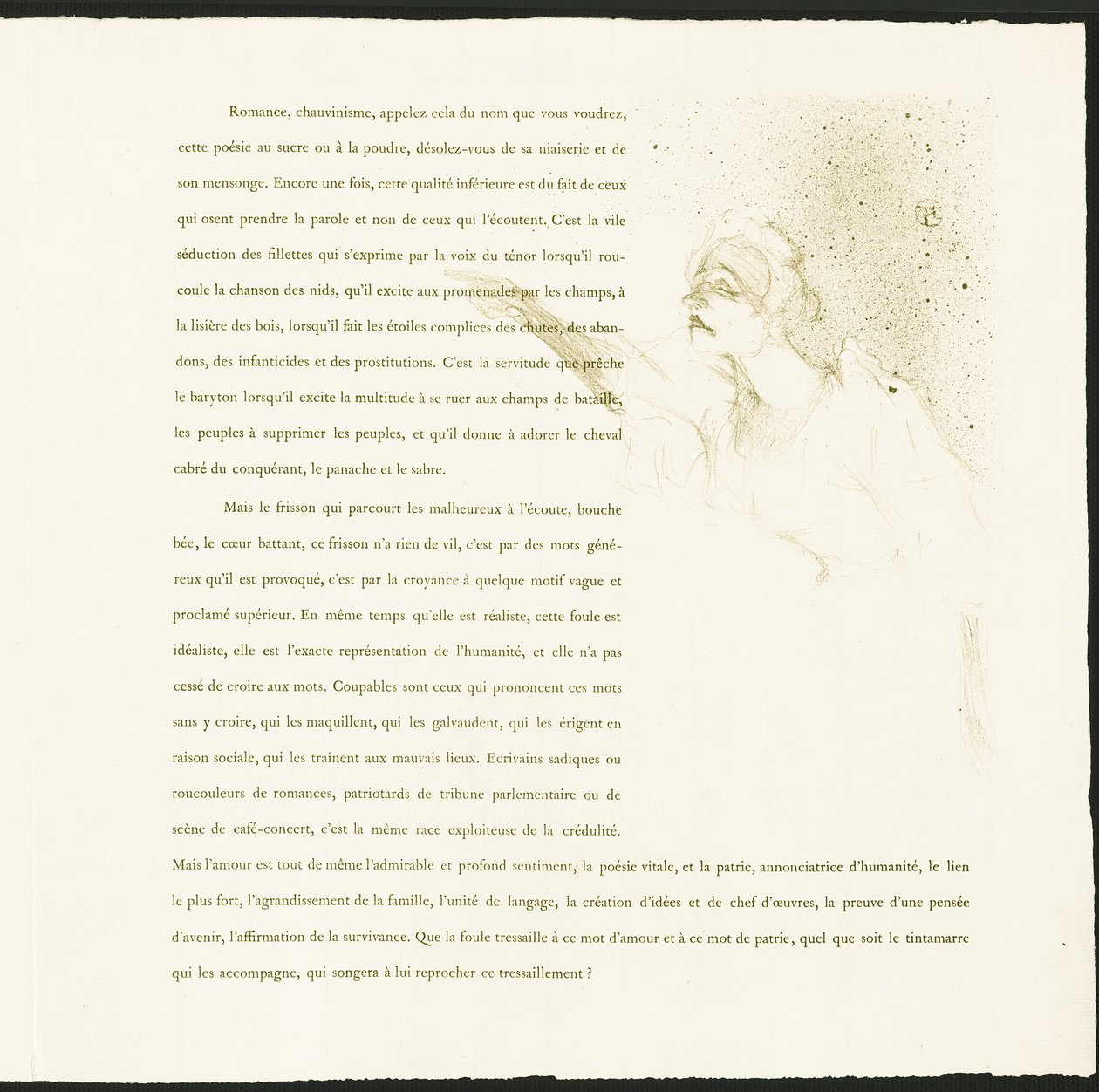 Yvette Guilbert da Henri de Toulouse Lautrec
