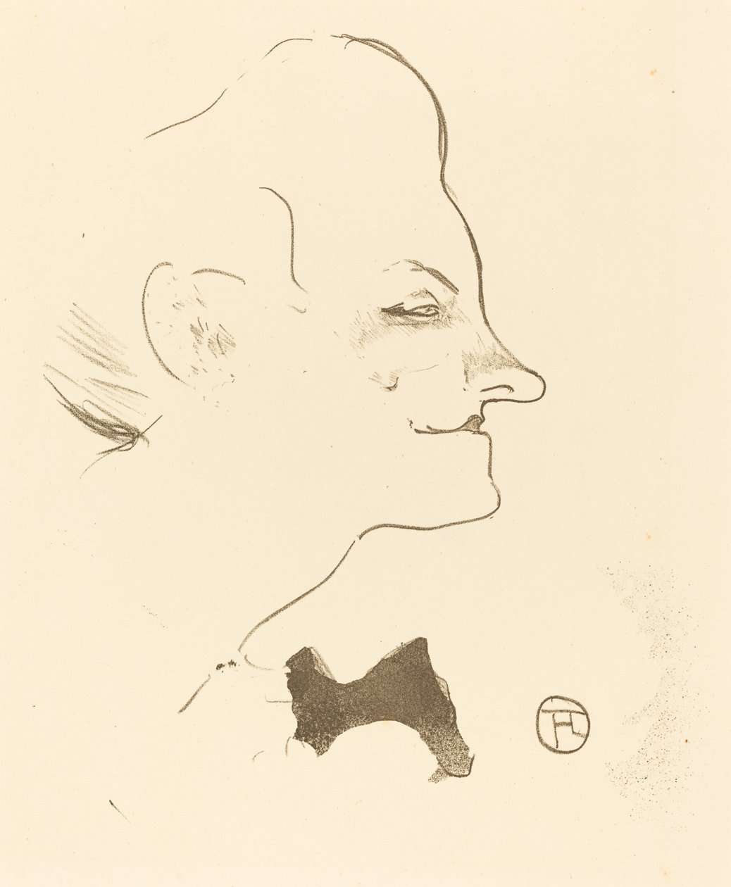Yvette Guilbert, 1893 da Henri de Toulouse Lautrec