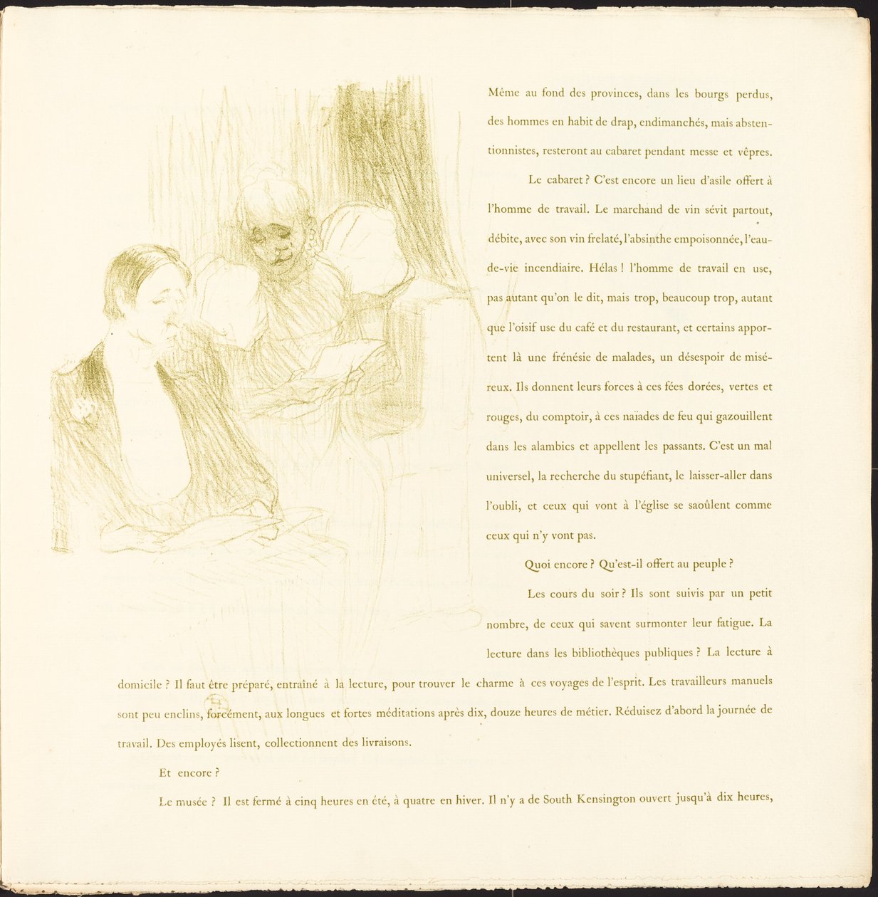 Yvette Guilbert da Henri de Toulouse Lautrec