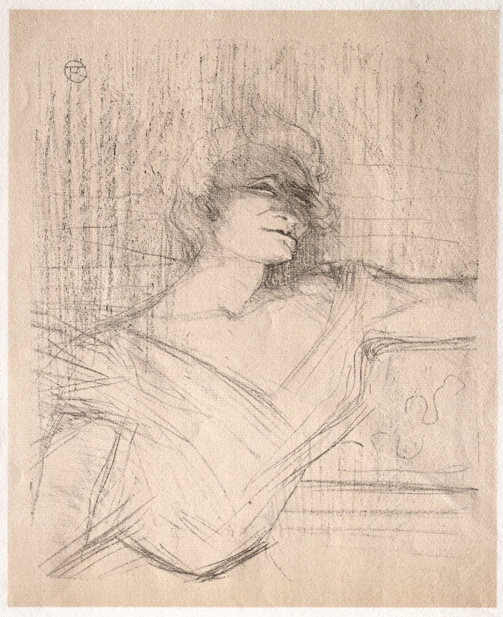 Yvette Guilbert: Dans la glu da Henri de Toulouse Lautrec