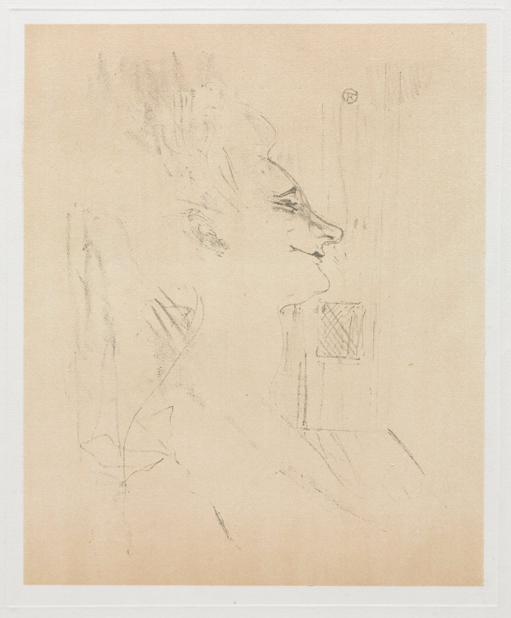 Yvette Guilbert Intossicata da Henri de Toulouse Lautrec