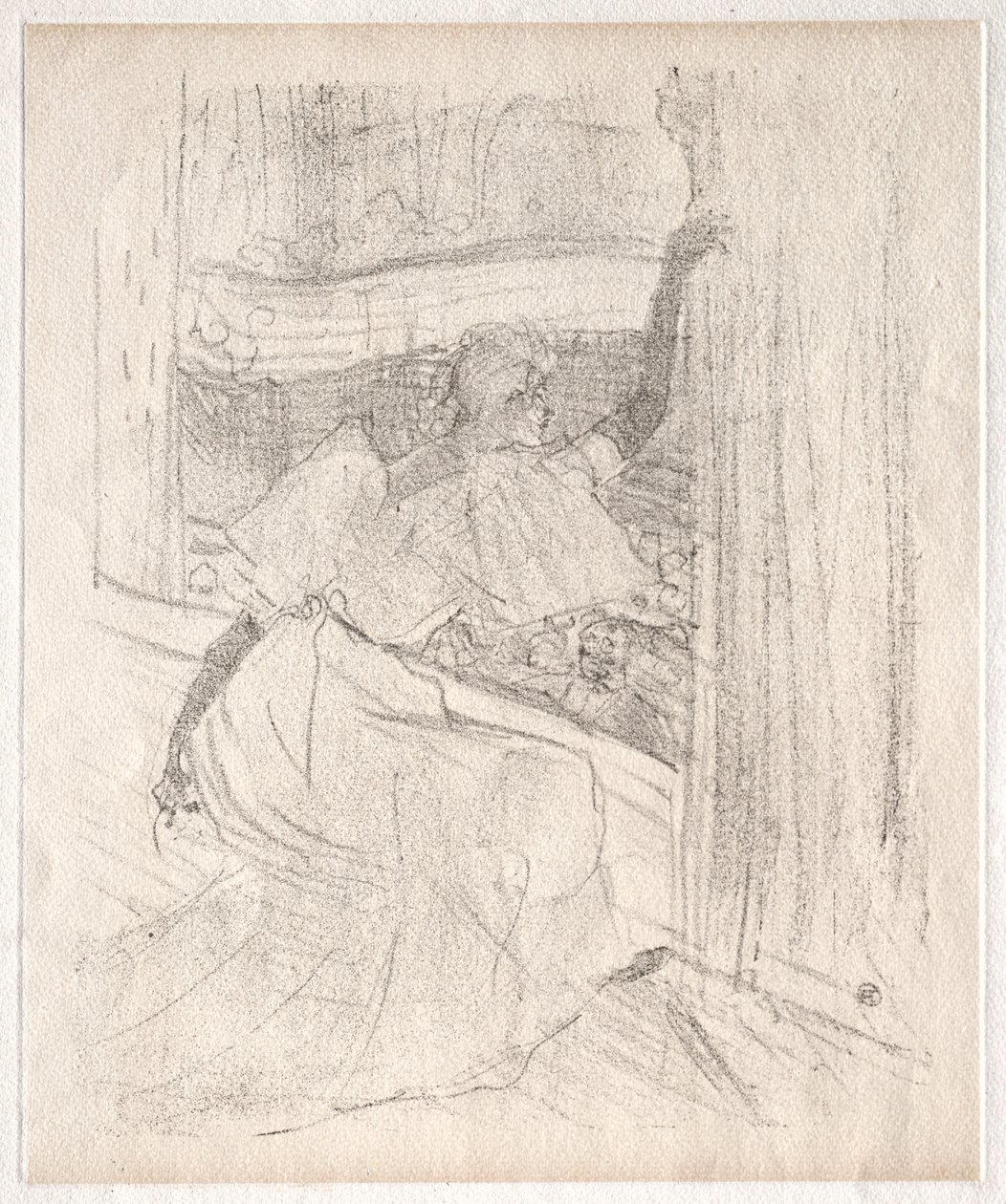 Yvette Guilbert: Saluant le public da Henri de Toulouse Lautrec