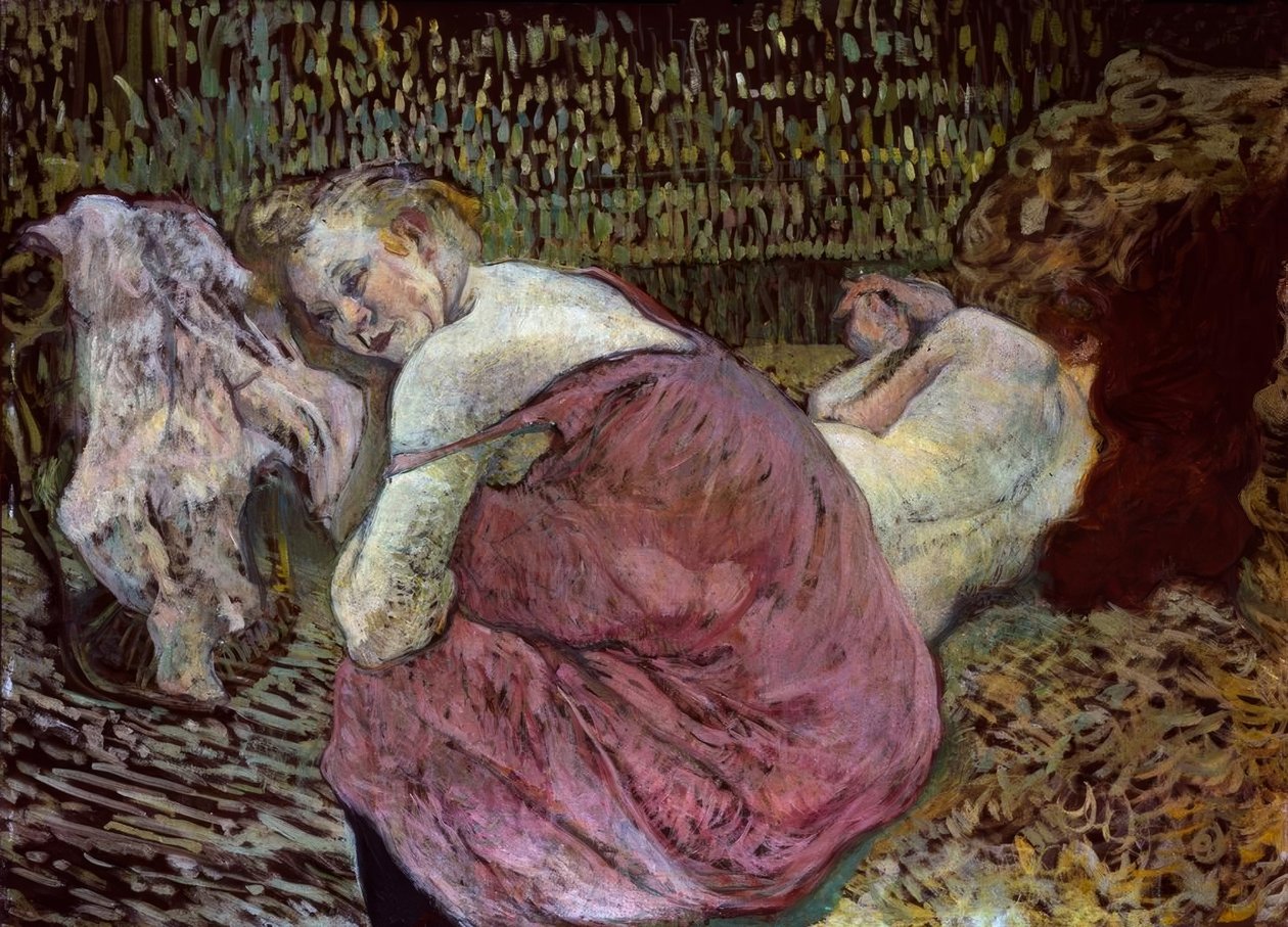 Due amiche da Henri de Toulouse-Lautrec