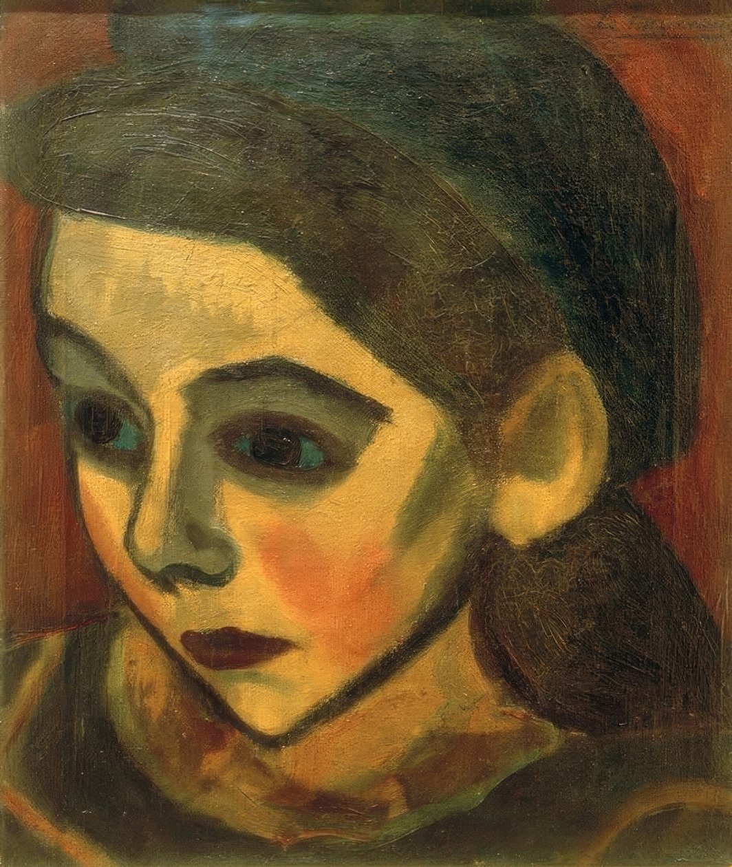 Ragazza bretone da Henri Victor Gabriel Le Fauconnier