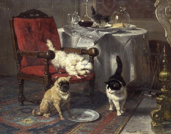 Un pezzo di formaggio da Henriëtte Ronner Knip