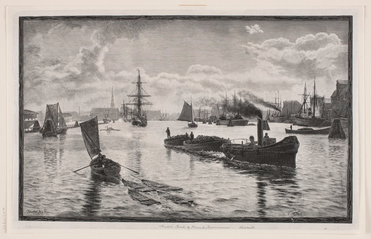 Porto di Copenaghen da Henrik Bornemann