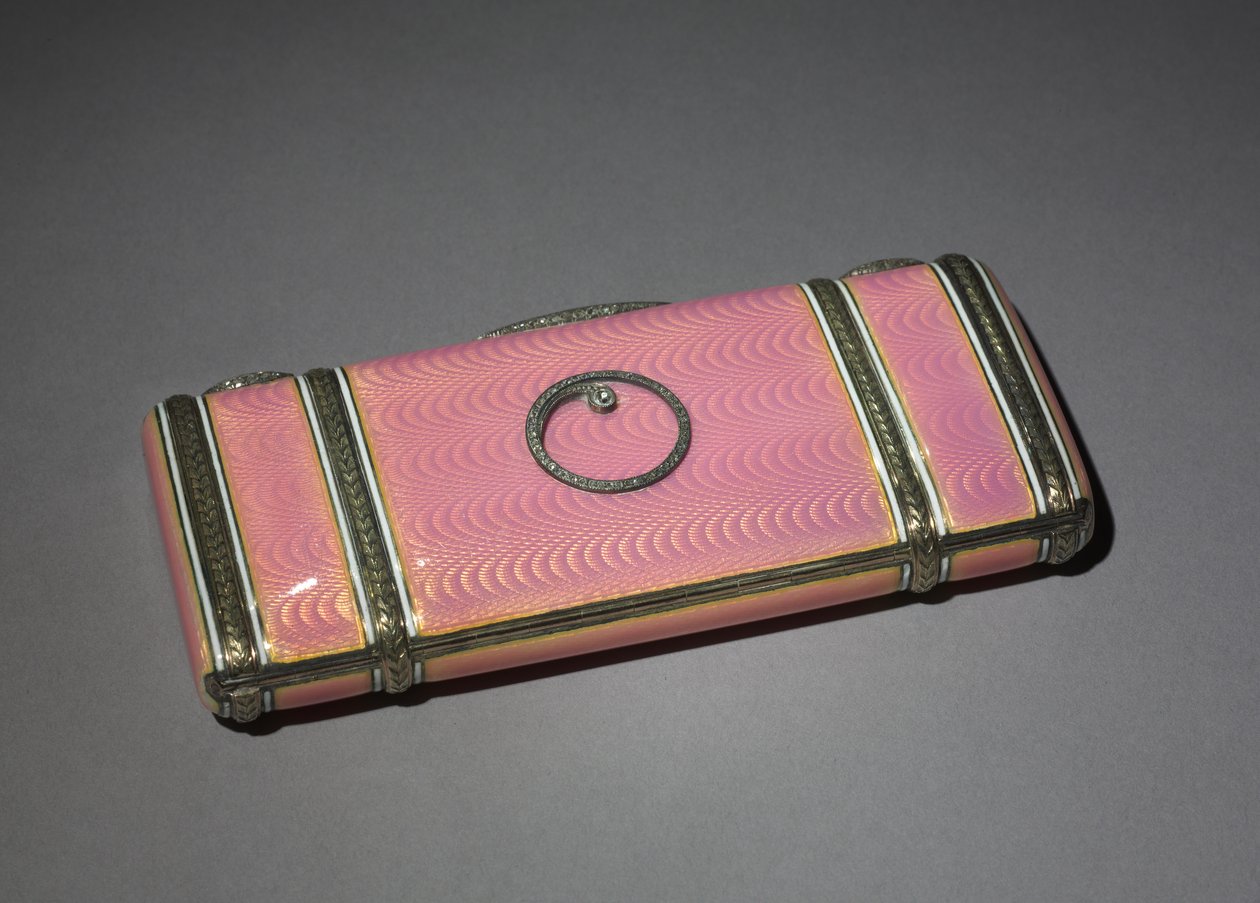 Scatola cosmetica, ditta di Peter Carl Fabergé da Henrik Wigstrom