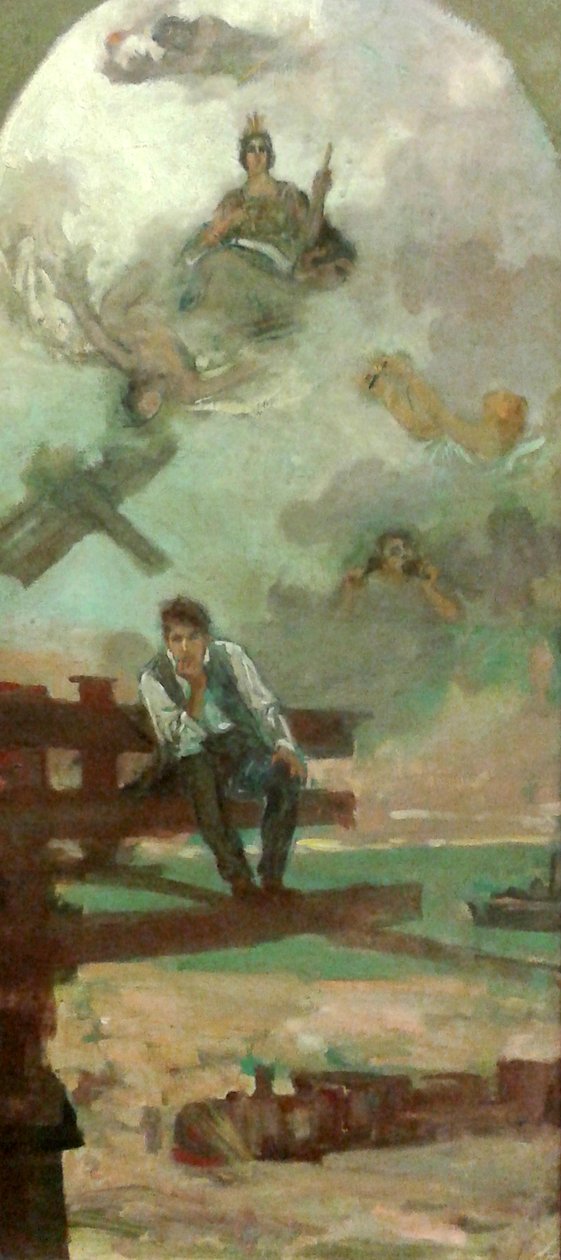 Studio per la decorazione del Ministerio da Viacao da Henrique Bernardelli