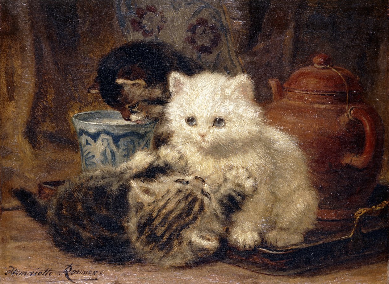 Tè del pomeriggio da Henriëtte Ronner Knip