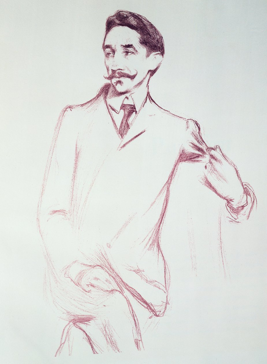 Ritratto di Robert de Montesquiou (1855-1921), 1901 da Henry Bataille