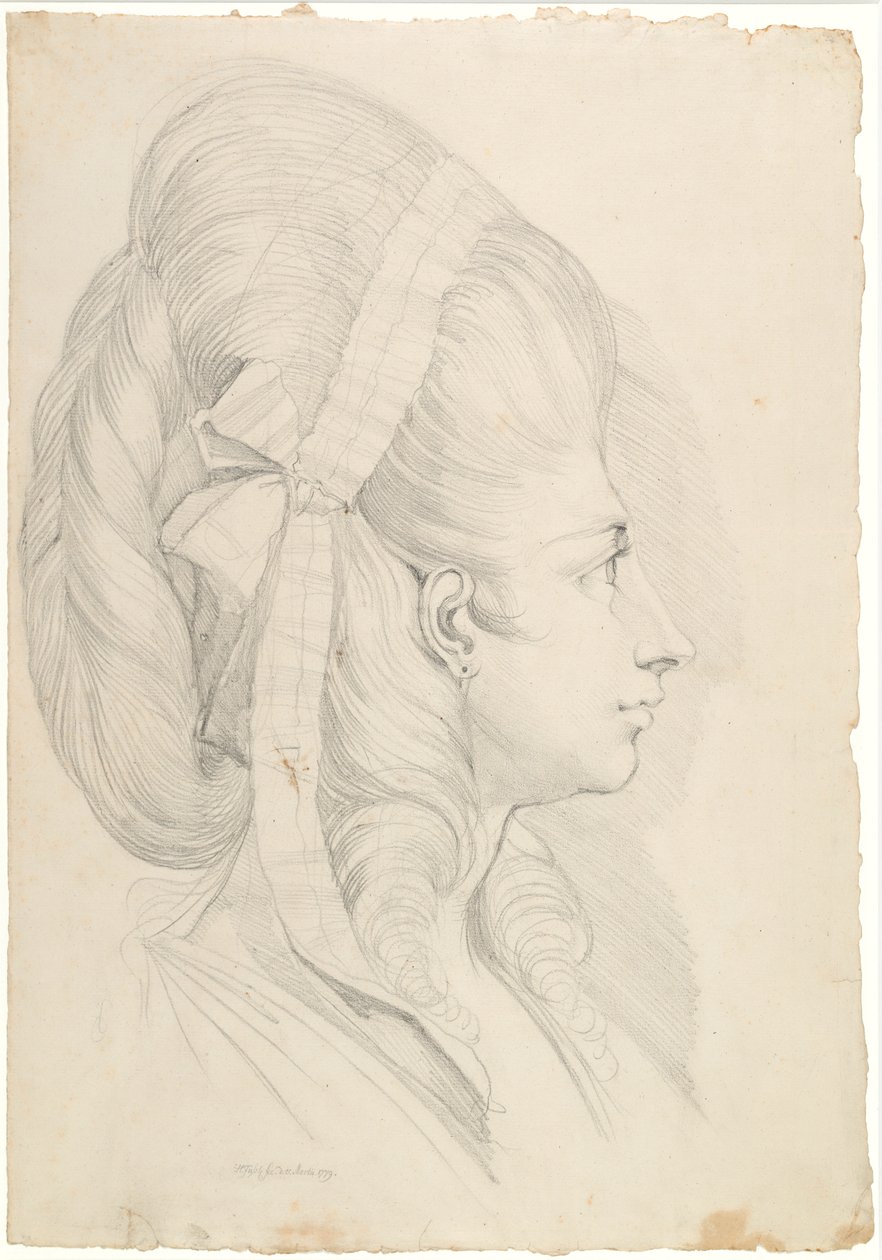 Ritratto di Anna Magdalene Schweizer, nata Hess da Johann Heinrich Füssli
