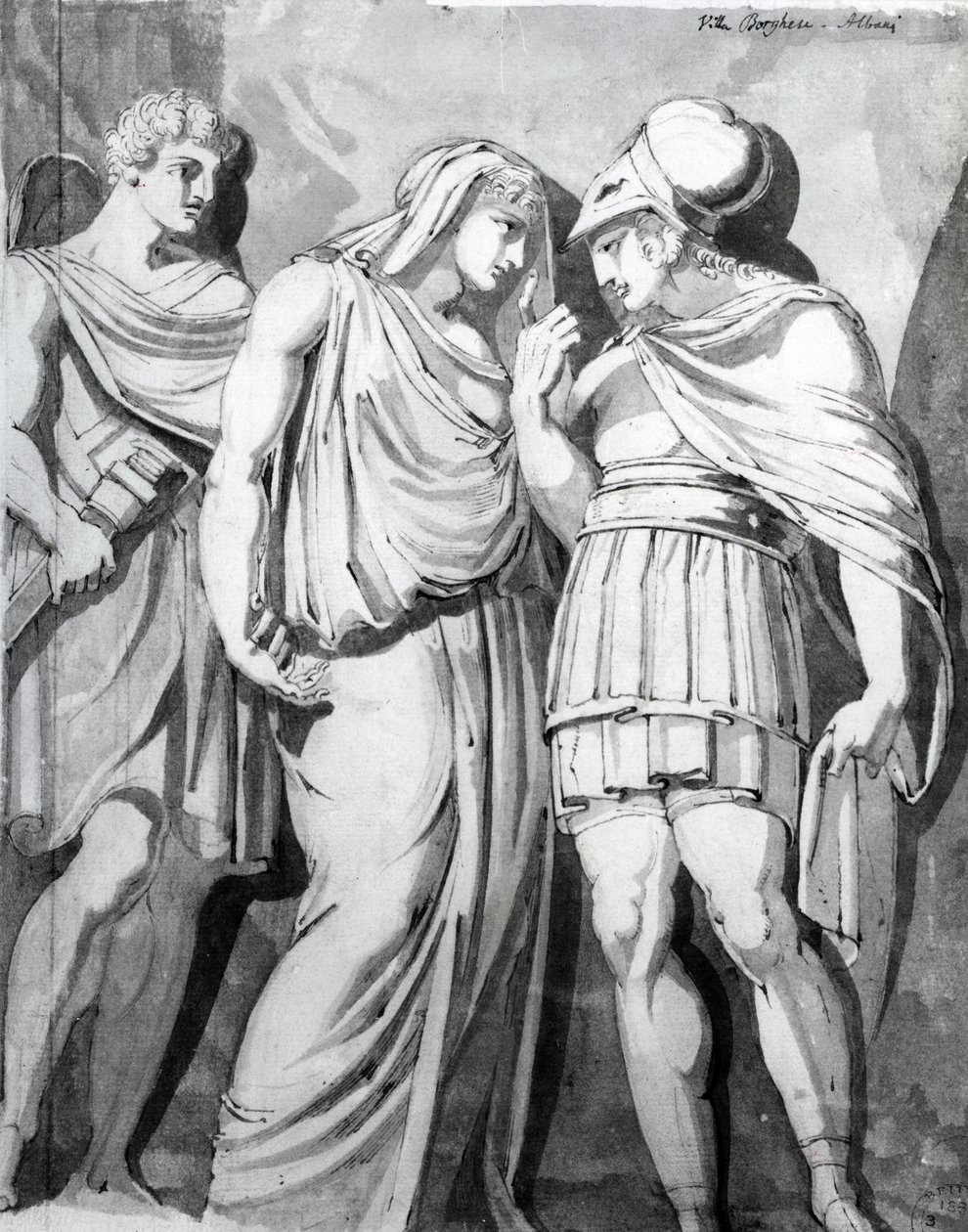 Zethos, Antiope e Anfione, 1770 da Johann Heinrich Füssli
