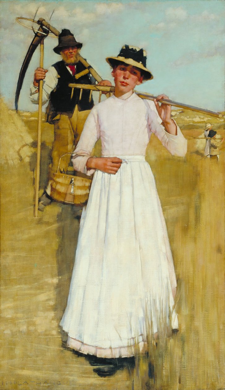 Il ritorno dei mietitori da Henry Herbert La Thangue